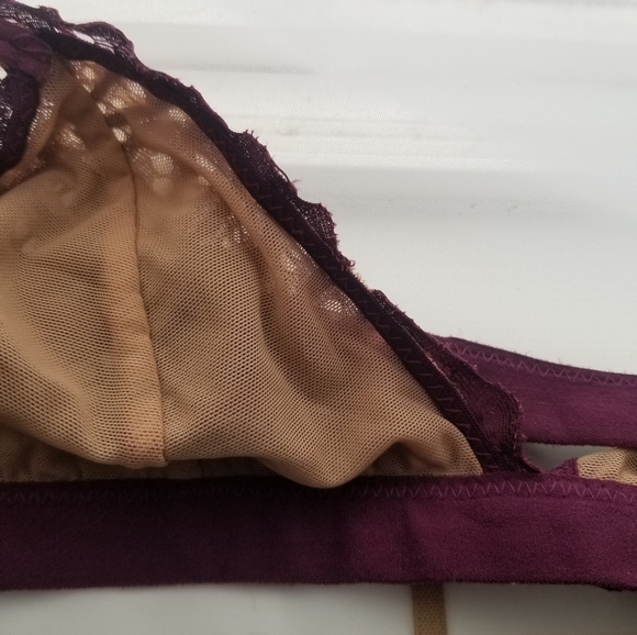 Merlot Lace Bralette • Youmita • M/L - Picture 2 of 5